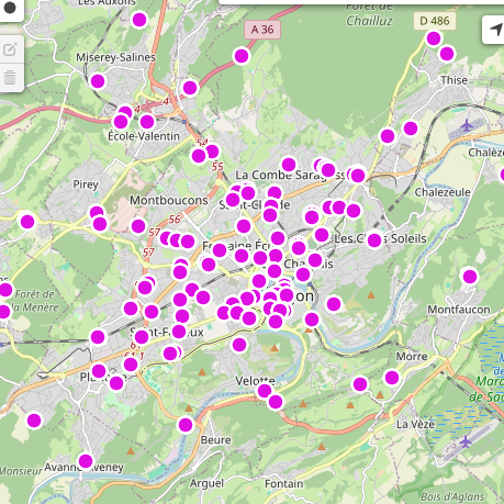 Site ANFR - nombre d'antennes Site ANFR - nombre d'antennes